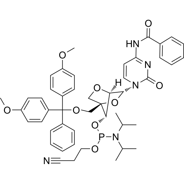 DMTr-LNA-C(Bz)-3-CED-phosphoramidite 206055-78-9